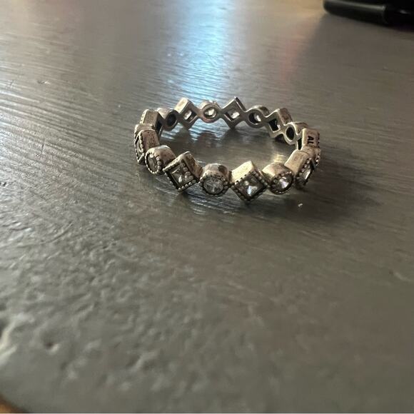 Pandora ALE 925 Sterling Silver Ring Size 6.5 - Picture 3 of 9